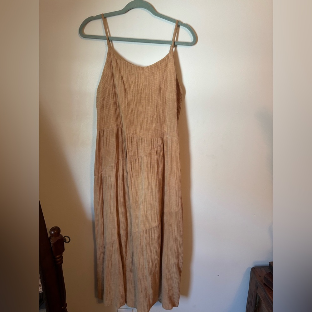 Culture Code Tan Dress